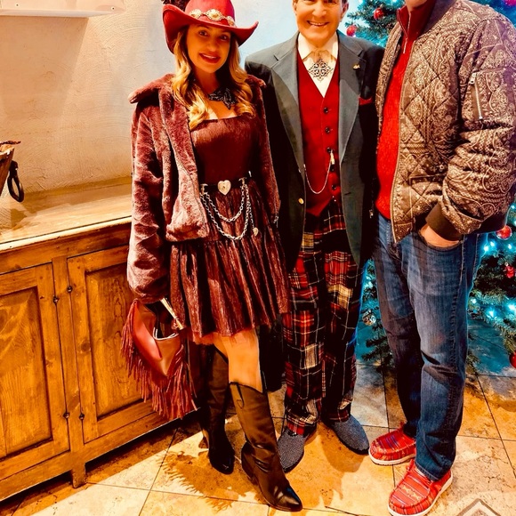 Derek Heart Deep Wine Teddy bomber - Picture 5 of 6